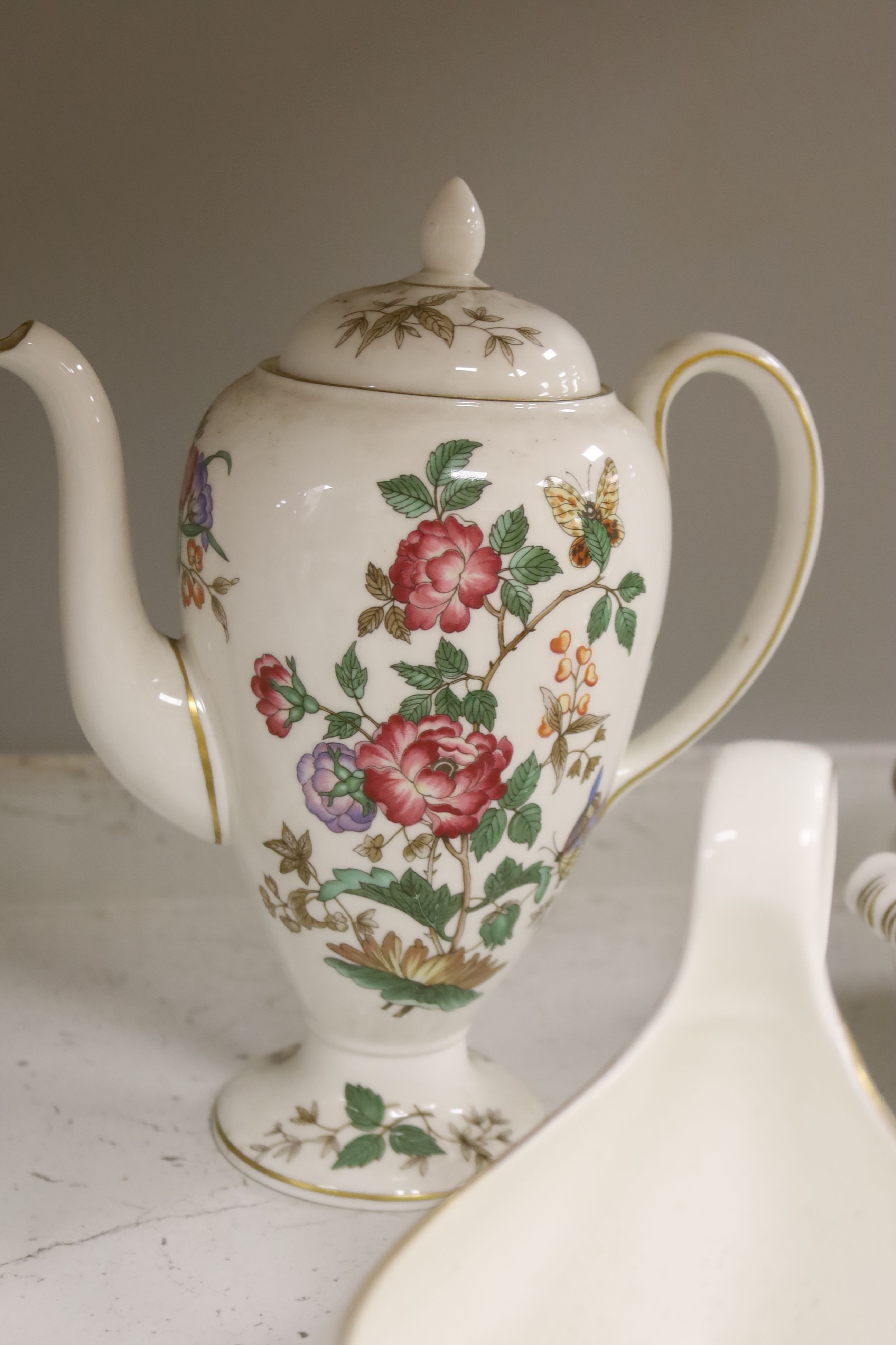 A Wedgwood 'Charnwood' pattern part dinner service, (approximately 70 pieces)